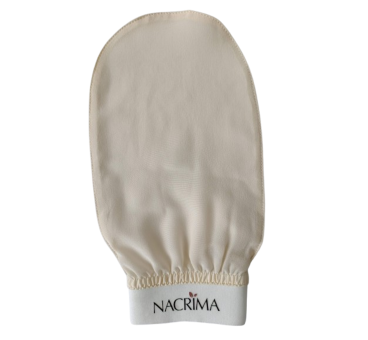 Gant exfoliant en soie corps