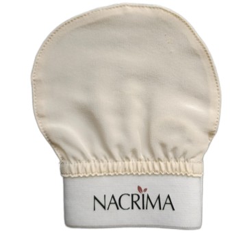 Gant exfoliant en soie visage