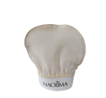 Gant exfoliant en soie visage