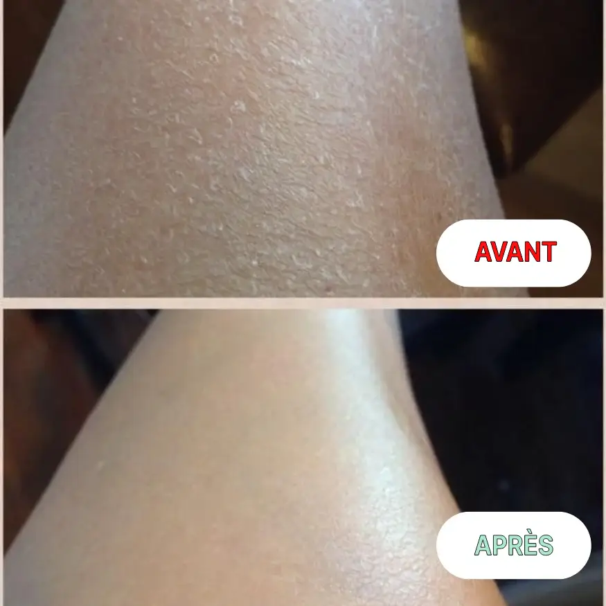 Peau douce et exfoliée grâce au gant exfoliant en soie